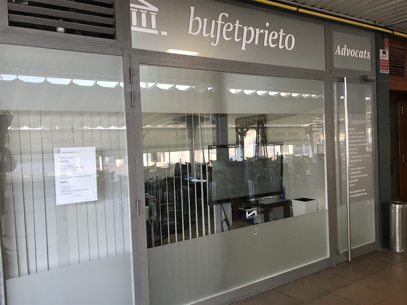 Oficina de Bufet Prieto en el Port de Mataró
